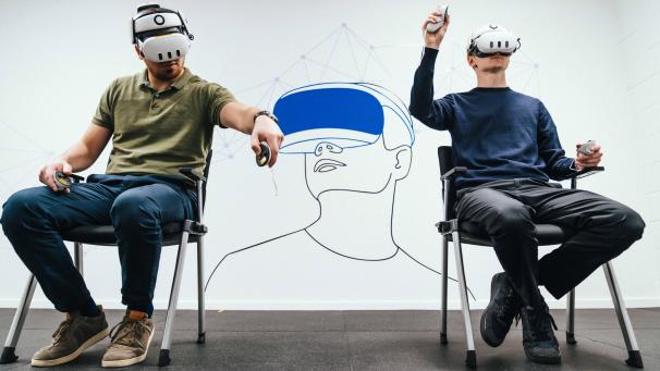 <p>Fliegen lernen mit der VR-Brille: Brussels Airlines startet neues Trainingsprogramm.</p>