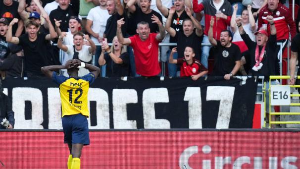 <p>Union-Angreifer Promise David wurde beim Saisonauftakt in Antwerpen von Fansrassistisch beleidigt.</p>