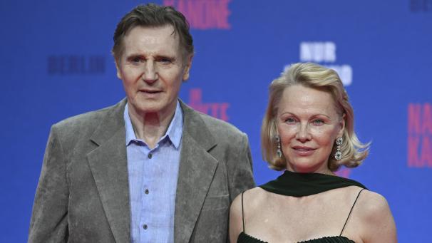 <p>Schauspieler Liam Neeson und Pamela Anderson spielen in „Die nackte Kanone Reboot“ mit.</p>
