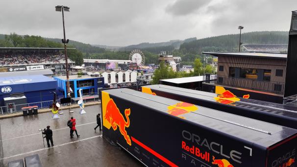 <p>Trübe Wettervoraussichten am Sonntag in Spa-Francorchamps</p>