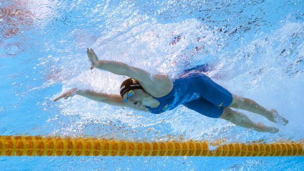 <p>Roos Vanotterdijk startete erfolgreich in den Montag.</p>