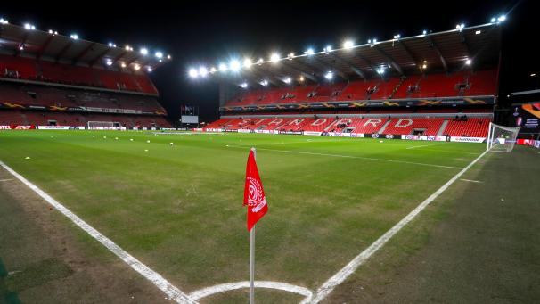 <p>Ein Blick ins Stade Maurice Dufrasne</p>