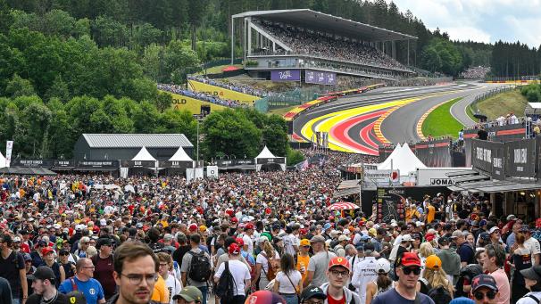<p>Besonders in der Fanzone wurden die Zuschauermassen ersichtlich.</p>