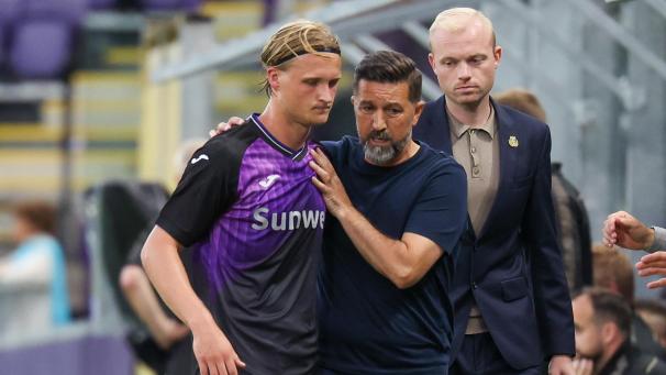<p>RSCA-Trainer Besnik Hasi kann wieder auf Kasper Dolberg bauen.</p>