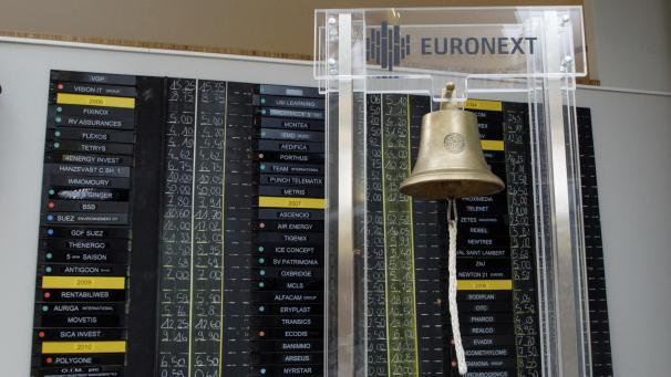 <p>Die Transaktionen an der Brüsseler Börse legen deutlich zu.</p>