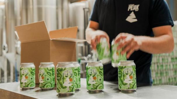 <p>Aromaschutz und Frische: „Belgium Peak Beer“ setzt bei Hazy IPA auf die Dose.</p>