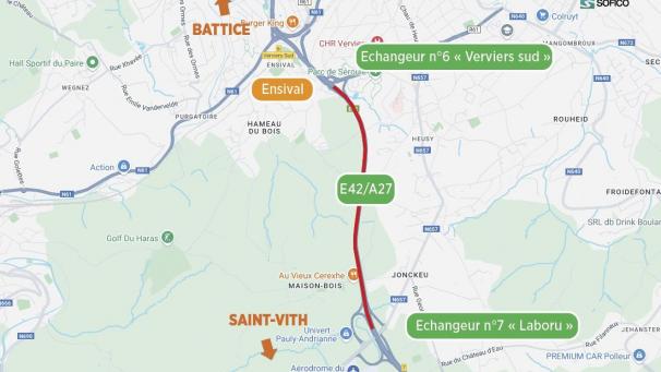 <p>Die Baustelle erstreckt sich über drei Kilometer.</p>