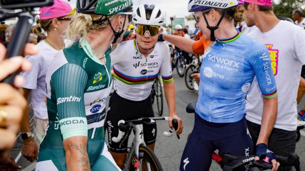 <p>Lotte Kopecky könnte die WM in Ruanda ins Visier nehmen.</p>