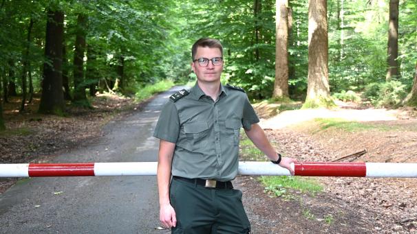 <p>Besonders die Arbeit in und mit der Natur erfüllt Johannes Falter in seinem Beruf als Förster.</p>