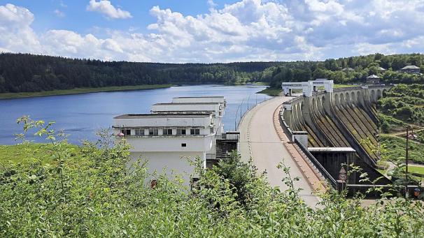 <p>Ein Blick auf die Eupener Talsperre</p>