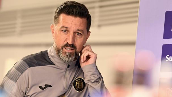 <p>RSCA-Trainer Besnik Hasi</p>