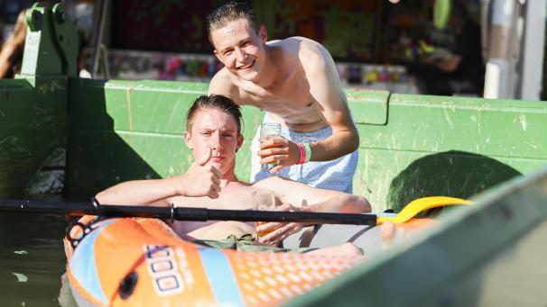 <p>In Walhorn lässt die Vereinsgemeinschaft sich zur Kirmes stets etwas Besonderes einfallen: In diesem Jahr wird sich nicht in Schlauchbooten fortbewegt, sondern auf Schleifmaschinen.</p>