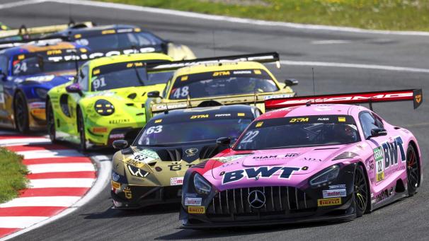 <p>Am Nürburgring startet die DTM mit Spitzenreiter Lucas Auer (Mercedes) in die zweite Saisonhälfte.</p>