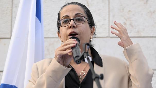 <p>Die israelische Botschafterin in Belgien, Idit Rosenzweig-Abu</p>