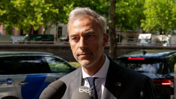 <p>Yvan Verougstraete, Vorsitzender von Les Engagés</p>