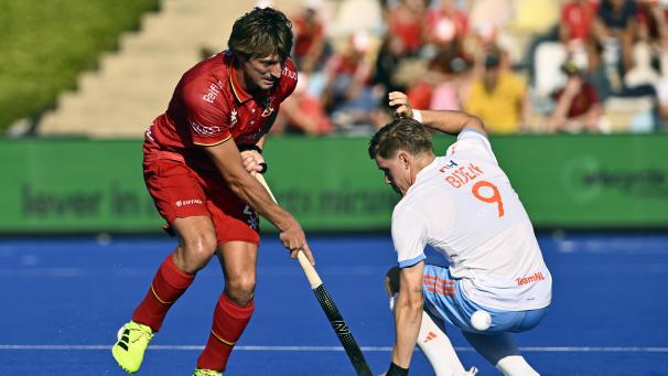 <p>Antoine Kina fällt bei der Feldhockey-EM der Männer für den Rest des Turniers aus.</p>