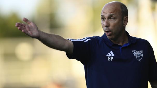 <p>„Wir haben noch einen weiten Weg vor uns“, warnt AS-Trainer Bruno Pinheiro vor dem Spiel gegen Beerschot.</p>