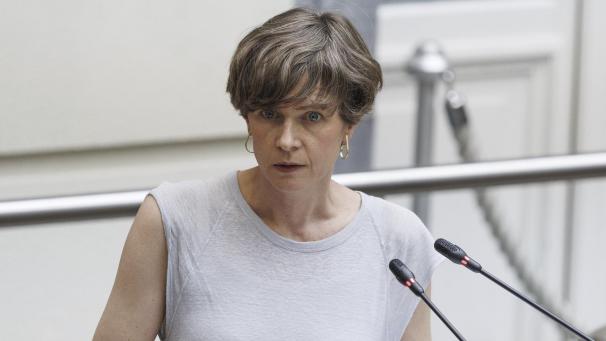 <p>Regionalministern Cieltje Van Achter ist in Flandern für die Politik in der Haupststadt zuständig.</p>