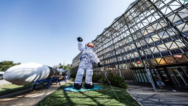 <p>Erstes Ziel ist das Euro Space Center in Transinne.</p>