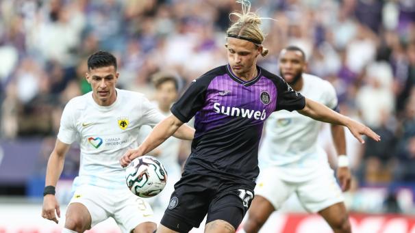 <p>Kasper Dolberg traf zum zwischenzeitlichen 1:0.</p>