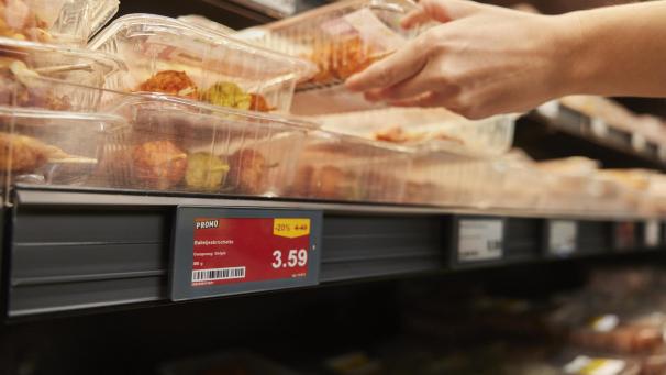 <p>ALDI modernisiert: Digitale Preisschilder ersetzen Papier.</p>