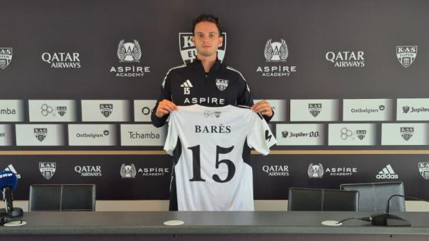 <p>Ein Geschenk zum 25. Geburtstag: Gabriel Barès wechselt nach Eupen.</p>