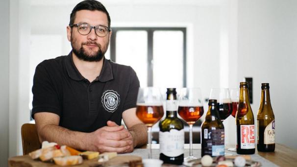 <p>Initiator der ostbelgischen Bierschule ist der Schoppener Biersommelier Mario Jates.</p>