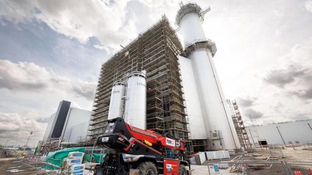 <p>Das neue Gaskraftwerk in Flémalle.</p>