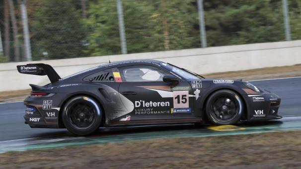 <p>Porsche dominierte in Zolder, hier die Zweitplatzierten Vanthoor-Baguette-Wauters- Van Parijs-Knutsson.</p>