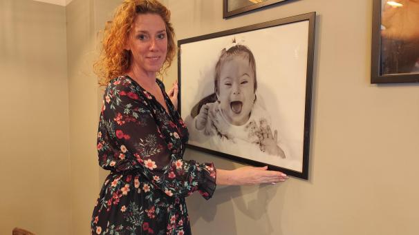 <p>Jenny Klestil stellt zum Thema „Glück kennt keine Behinderung“ in St.Vith aus.</p>