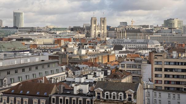 <p>Ein Blick von oben auf die Hauptstadt</p>