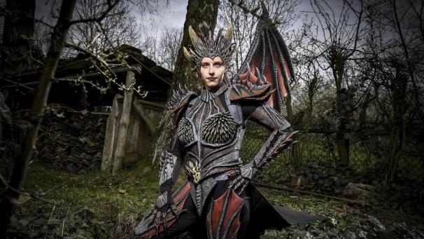 <p>Auch die erfolgreiche Cosplayerin Dominique Wolkener aus Eupen wurde durch den „Kulturbeutel“ gefördert.</p>