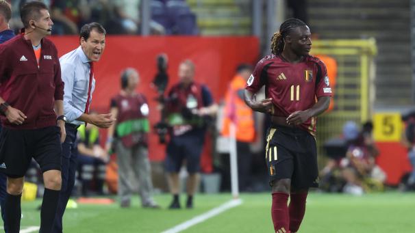 <p>Rudi Garcia in Aktion</p>
