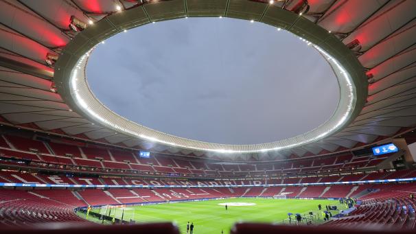 <p>Im Estadio Metropolitano von Atlético Madrid wird 2027 der Sieger der Königsklasse gekrönt.</p>