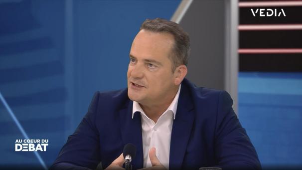 <p>Oliver Paasch bei der Vedia-Debatte</p>