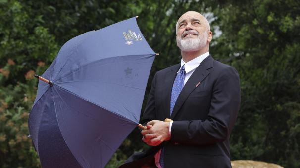 <p>Der albanische Ministerpräsident Edi Rama</p>