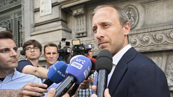 <p>Christophe De Beukelaer verlässt die politische Bühne.</p>