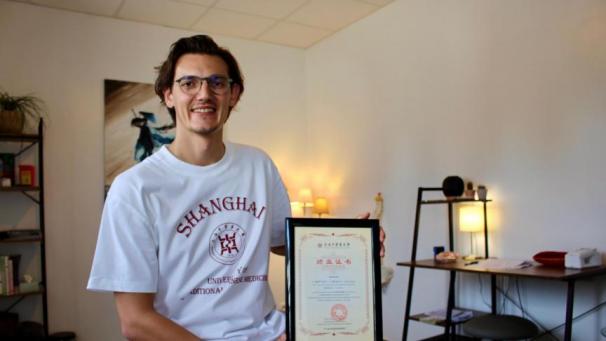 <p>Heilen mit Weitblick: Cédric Arend bringt Inspiration aus Shanghai mit.</p>