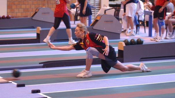 <p>2003: Sportkegel-WM auf Scherenbahnen in Worriken-Bütgenbach</p>