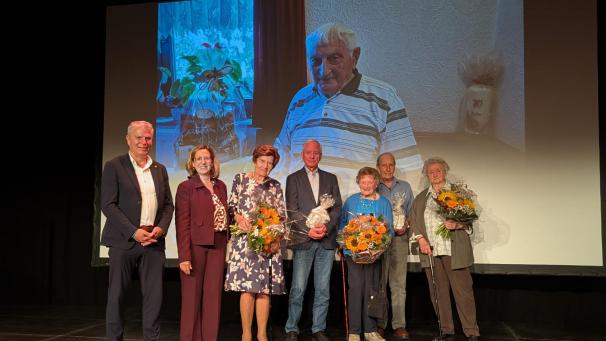 <p>Einige langjährige Mitglieder der Akademie 50+ wurden am Freitag während des Festaktes von Minister Gregor Freches (PFF) geehrt.</p>