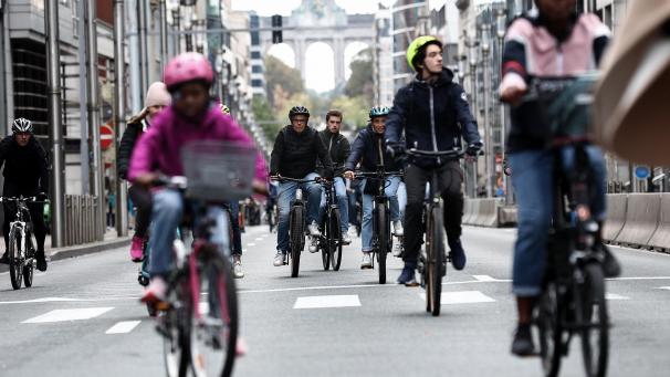 <p>Autofreier Sonntag soll in Brüssel viermal jährlich stattfinden.</p>