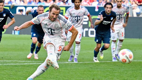 <p>Harry Kane war vom Elfmeterpunkt zum 0:3 erfolgreich.</p>