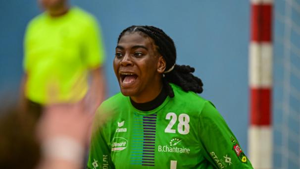 <p>Mit zahlreichen Paraden die Matchwinnerin bei der KTSV: Anaïs Ricardo</p>