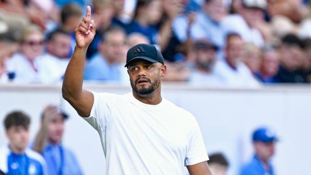 <p>FCB-Trainer Vincent Kompany</p>