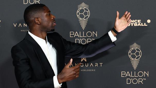 <p>Auszeichnung für Ousmane Dembélé</p>