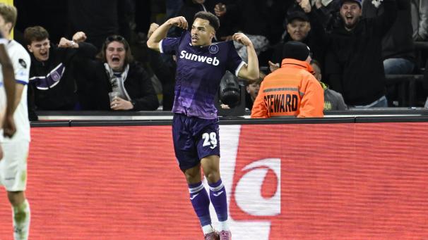 <p>Mario Stroeykens erzielte das 1:0 für Anderlecht.</p>