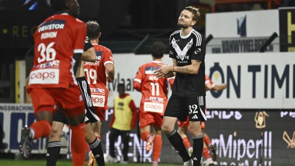 <p>Die AS Eupen verliert beim Härtetest in Kortrijk.</p>