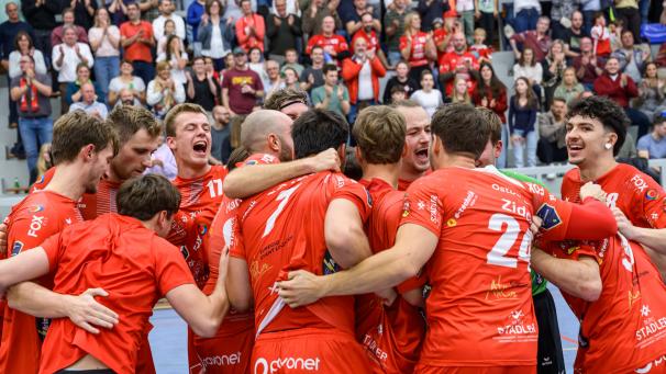 <p>Dank des Comebacks gegen Houthalen dürfen die Eupener erstmals in dieser Saison zu Hause jubeln.</p>