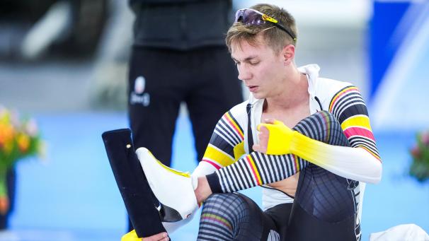 <p>Bart Swings bei einem Wettbewerb Anfang März 2025in Heerenveen</p>