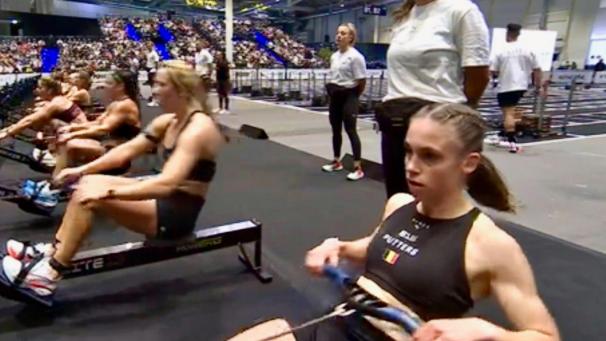 <p>Lena Putters startete erstmals in der Elite-Kategorie der jungen Sportart Hyrox.</p>